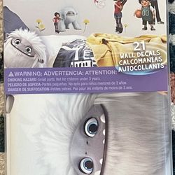 Abominanble Wall Stickers 21 Pieces