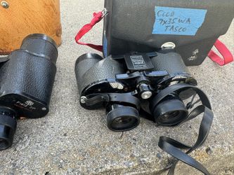 Vintage Binoculars , All Good With Case 