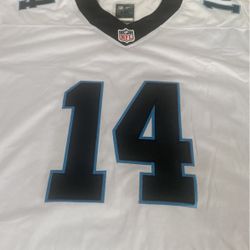 2XL Panthers white NFL Jersey 