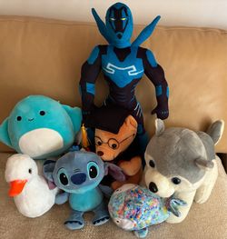 Lot of 7 Stuffed Toys, 1 Is w/Sounds & Motion , 1 new w/tags