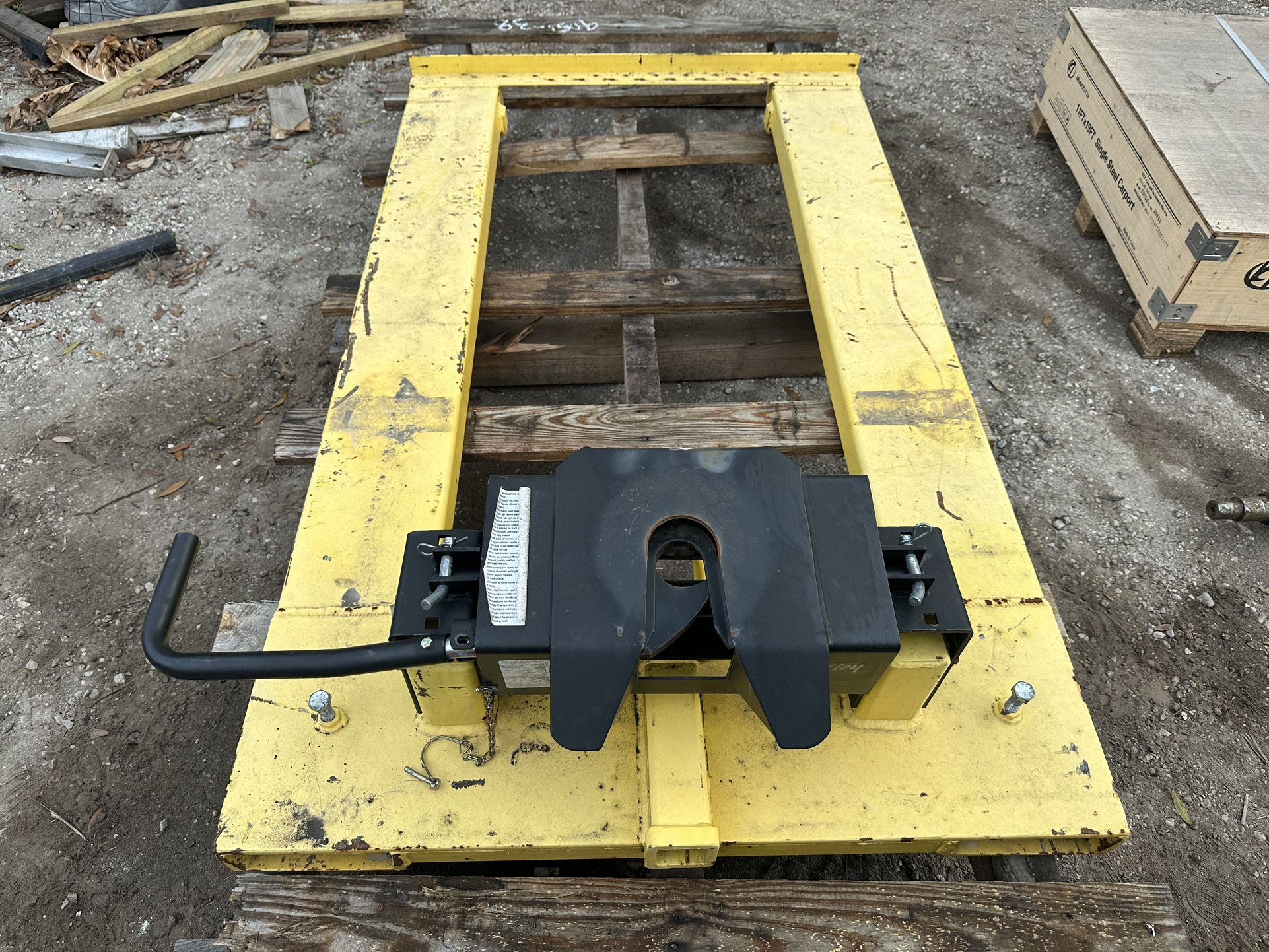 Heavy Duty Forklift Trailer Mover Fifth Wheel, Gooseneck, Standard Receiver, & Semi Truck Trailer