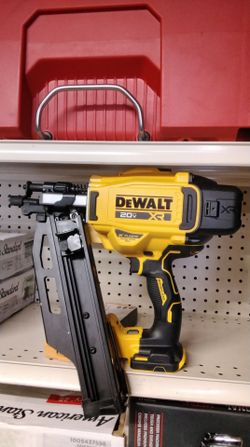 DEWALT 20V MAX XR BRUSHLESS CORDLEES 21° PLASTIC COLLATED FRAMING NAILER (TOOL ONLY)