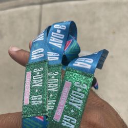 Acl 3 Day Wristbands For Sale 