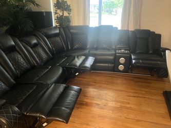 Leather Sectional