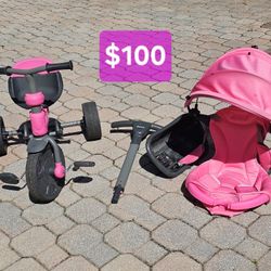 Joovy Trycoo Convertible stroller tricycle