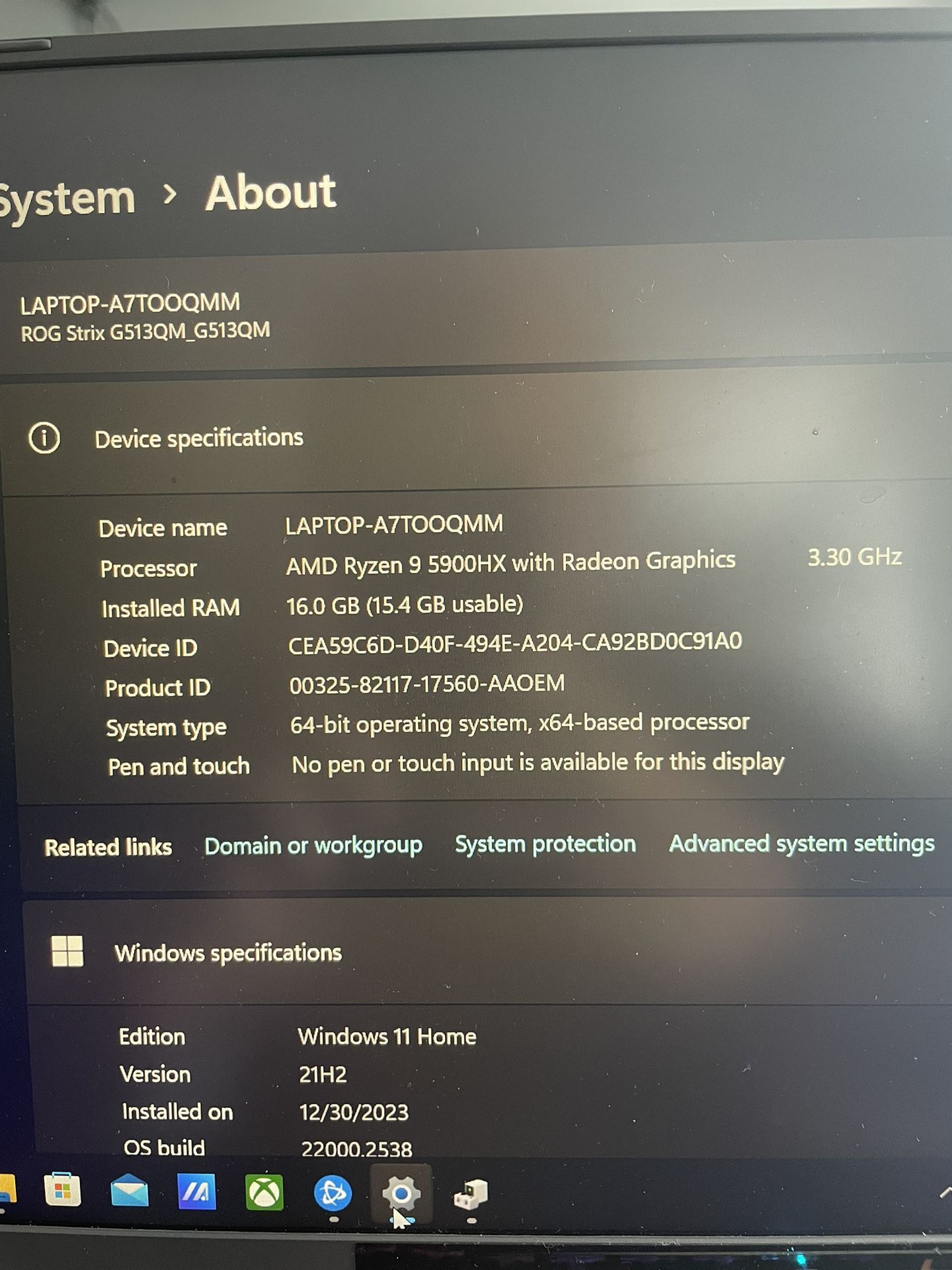 Rog Strix 13