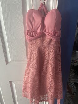 Pink Short Dress