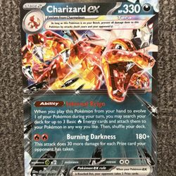 Pokemon Card- Charizard Ex