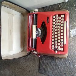 Vintage typewriter going on sale