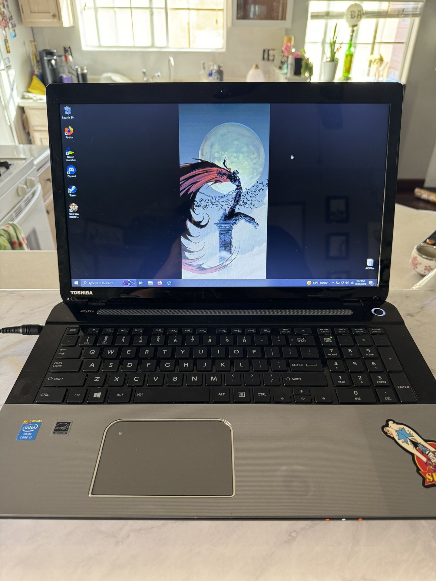 Toshiba Satellite Laptop 