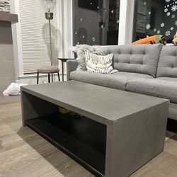 Industrial Concrete Coffee Table
