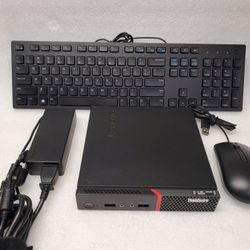 Lenovo ThinkCentre MT, Tiny DESKTOP. Intel Quad Core,  500GB HDD,  4GB RAM Memory,  Windows 10 Professional 