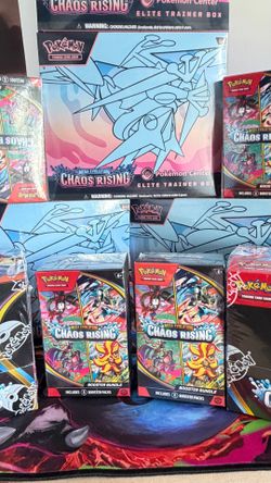 Pokemon - Pokemon Center Chaos Rising ETB $200