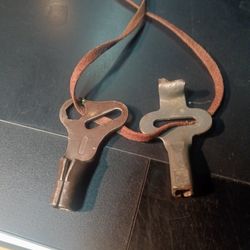 Vintage Roller Skate Keys.