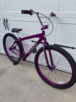 SE racing purple rain big ripper 29” bicycle, bike