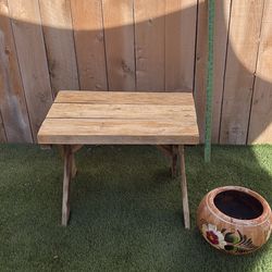 A Little Wood Bench
