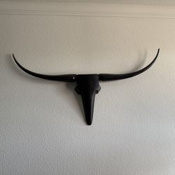 Longhorn wall decor (metal)
