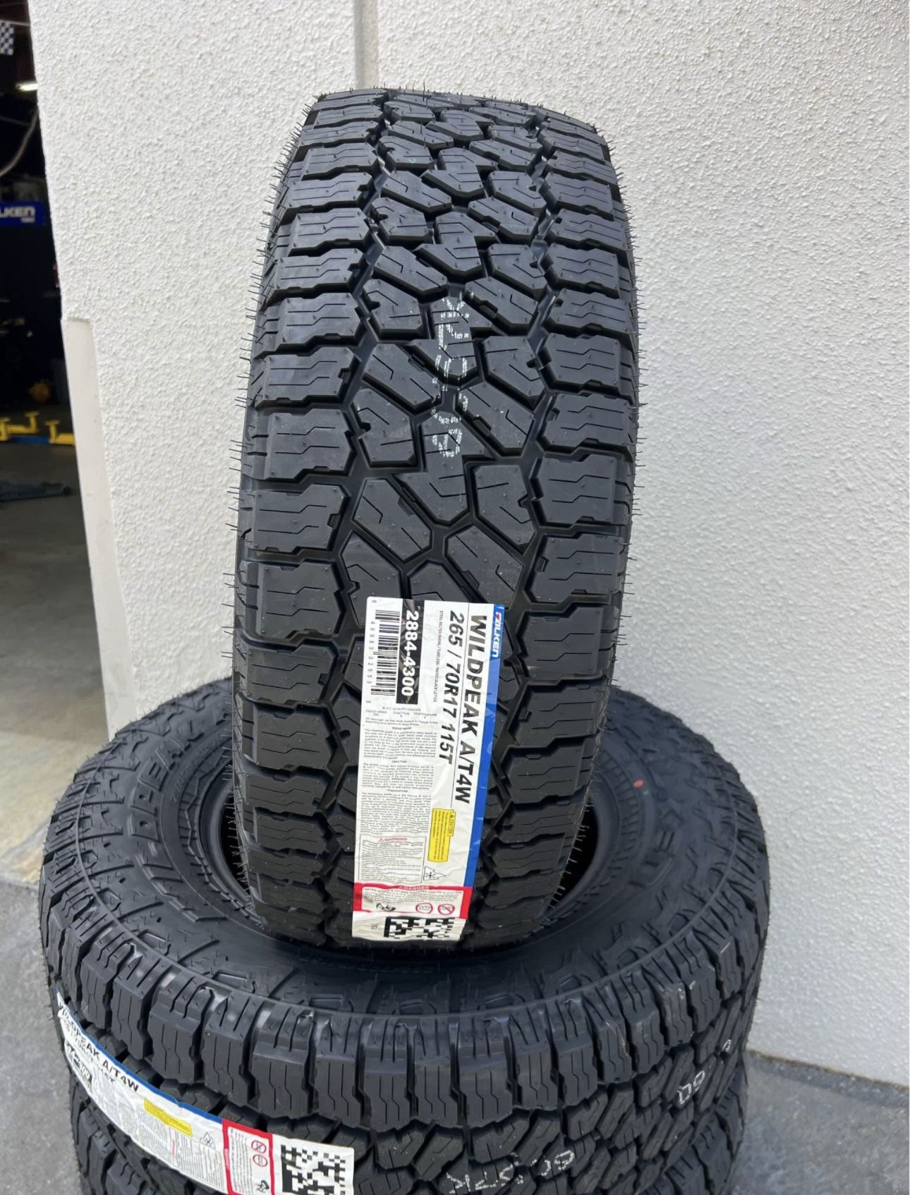 New Tires 265/70R17 Falken Wildpeak AT4W In Stock For Sale, WE FINANCE