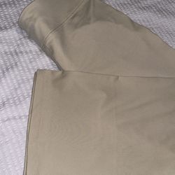 Light beige cotton legging