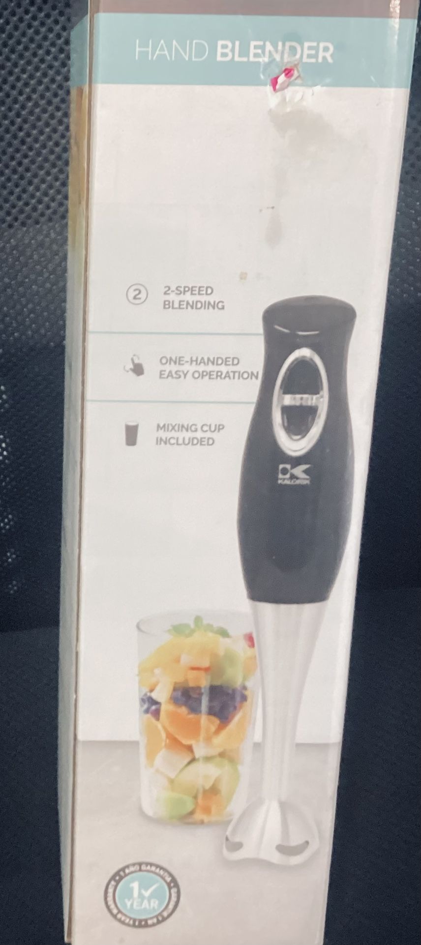 KitchenAid KHB2351OB 3-Speed Immersion Blender, Onyx Black