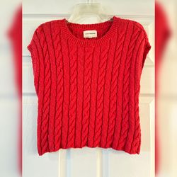 Lucky Brand Sweater Short Sleeve