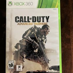 Call Of Duty Advanced Warfare Xbox 360 Video Game