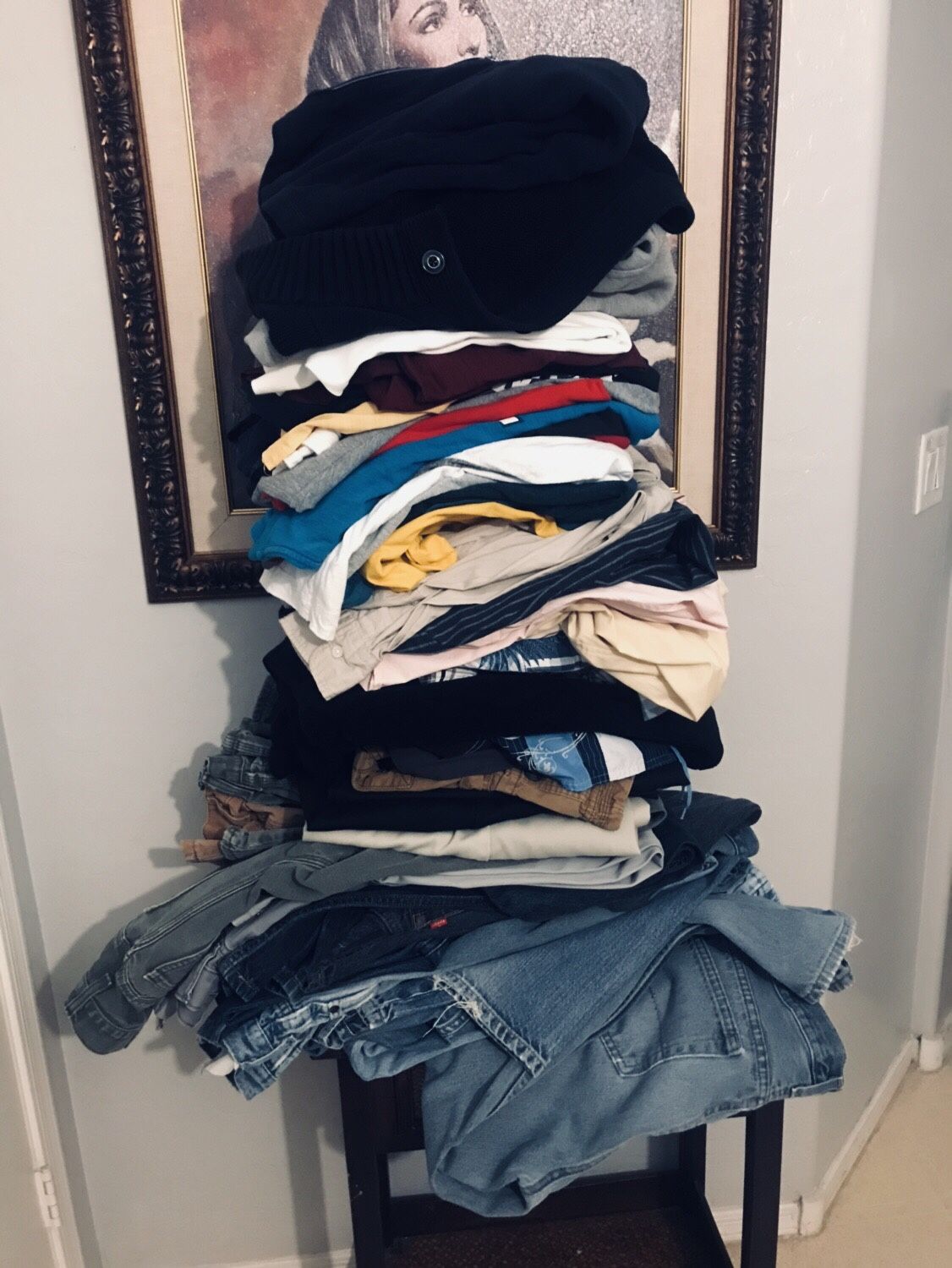 53 pieces of men’s clothing