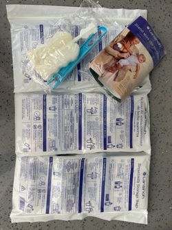 Breastmilk storage bags & freezer Organizer