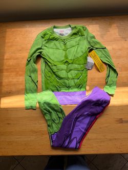 Marvel Hulk Kids Pajama Set New with Tags size 10