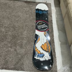 Samuel Adam’s snowboard