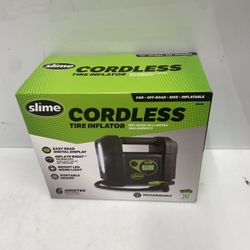 Slime 12V Tire Inflator with Dial: Portable Automotive Car Accessory, Black,