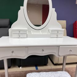 White Vanity $200