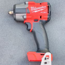 Milwaukee M18 FUEL GEN-2 18V Lithium-Ion Mid Torque Brushless Cordless 3/8 in. Impact Wrench with Friction Ring (Tool-Only)