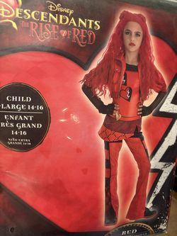 Disney Descendants the Rise of Red Child XL Costume