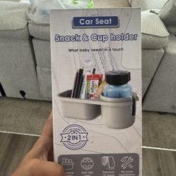FREE Car Seat Snack And Cup Holder 