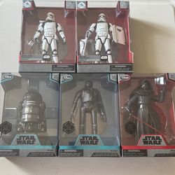 Disney Star Wars Elite Series Die Cast Action Figures. $20 each