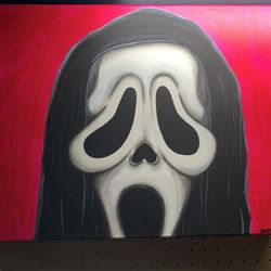 Ghost Face Painting