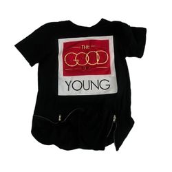 Good Die Young Black T Shirt Size L