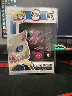 Inosuke Funko Pop Autographed 
