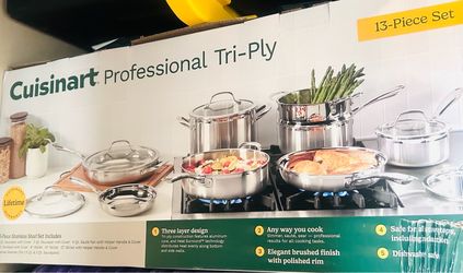 Brand new Cuisinart Professional Series 13-Piece Cookware Set