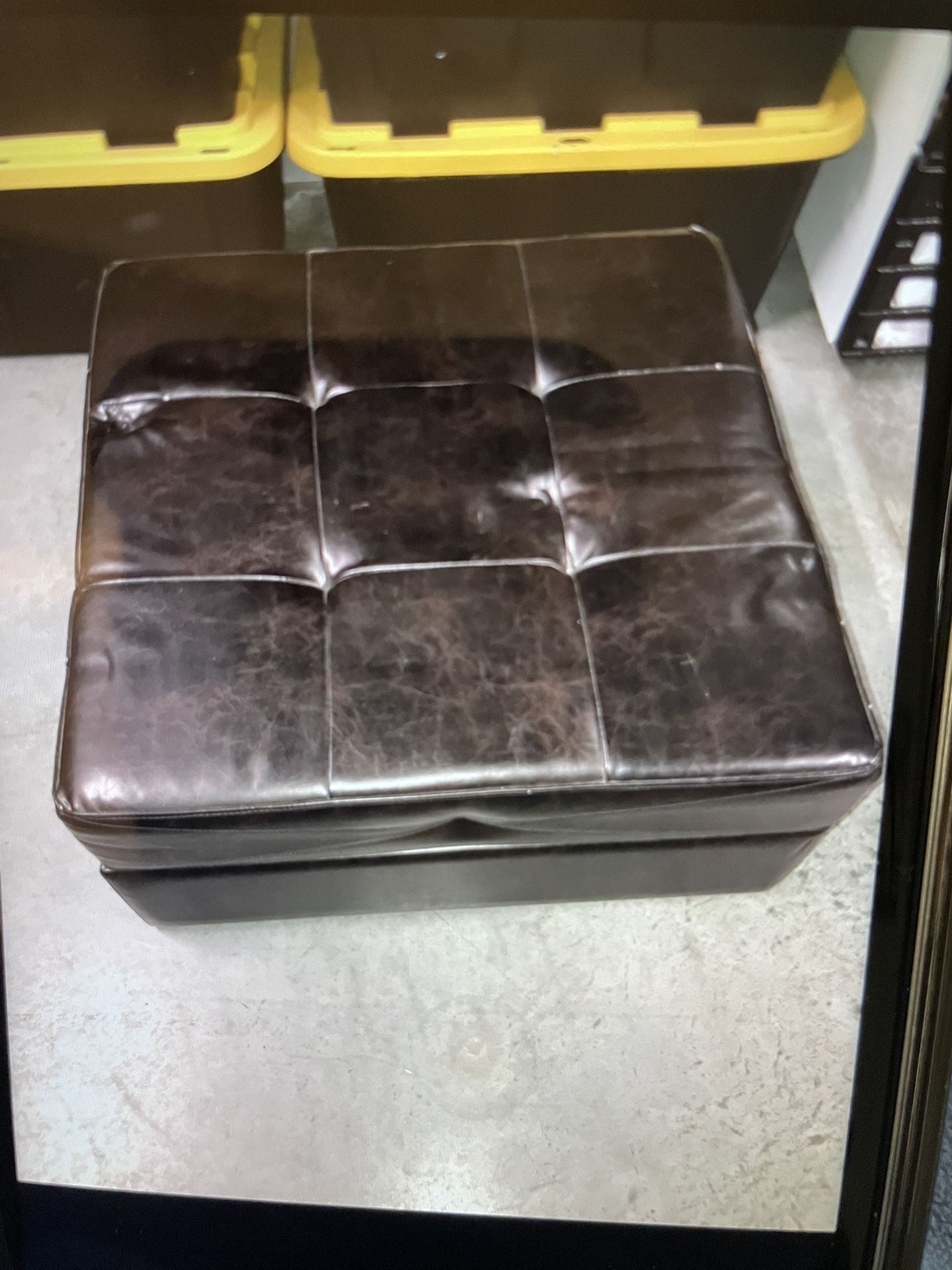 Treasure Square Storage Ottoman