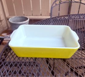 Vintage PYREX Refrigerator Dish, 1960's Pyrex, #0503, Yellow Refrigerator Dish, 1.5 Quart, Yellow Kitchen, Vintage Pyrex, Yellow Pyrex