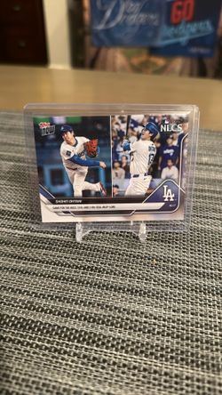 2025 Topps Now NLCS Shohei Ohtani 10k’s And 3 Homeruns