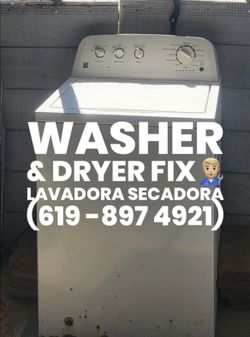 Washer And Dryer (Repair Man ) Lavadora Secadora
