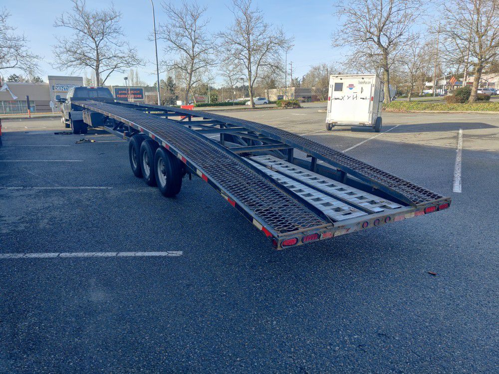 Kaufman Low Profile Trailer For 3 Cars