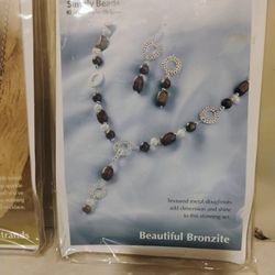 Peridot&Amber Strands/Beautiful Bronzite/Simply Earings $10.00 Ea