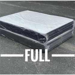 Full Size Mattress Set – Medium Comfort – Available Today 🚚