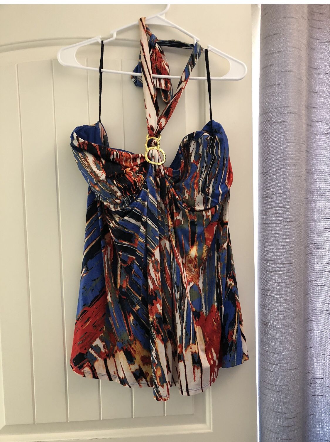 Strapless/halter top. 2xl.