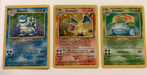 The Big 3 Pokémon Base Set LP
