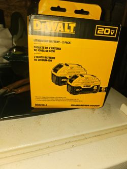 Dewalt battery